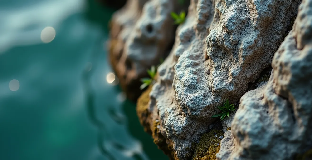 Formazioni carsiche emergenti dalle acque smeraldo della Baia di Ha Long